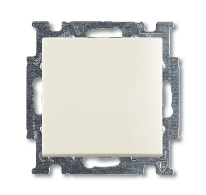 ABB Basic 55 Сл. кость Выключатель кнопочный 1-клавишный, НО контакт | 1413-0-1083  | 2CKA001413A1083 | ABB — ABB