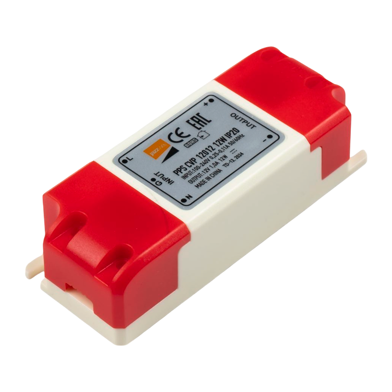 Драйвер для светодиодной ленты LED PPS CVP 12012 12Вт 12В 264В IP20 | 1032447 | Jazzway — Jazzway