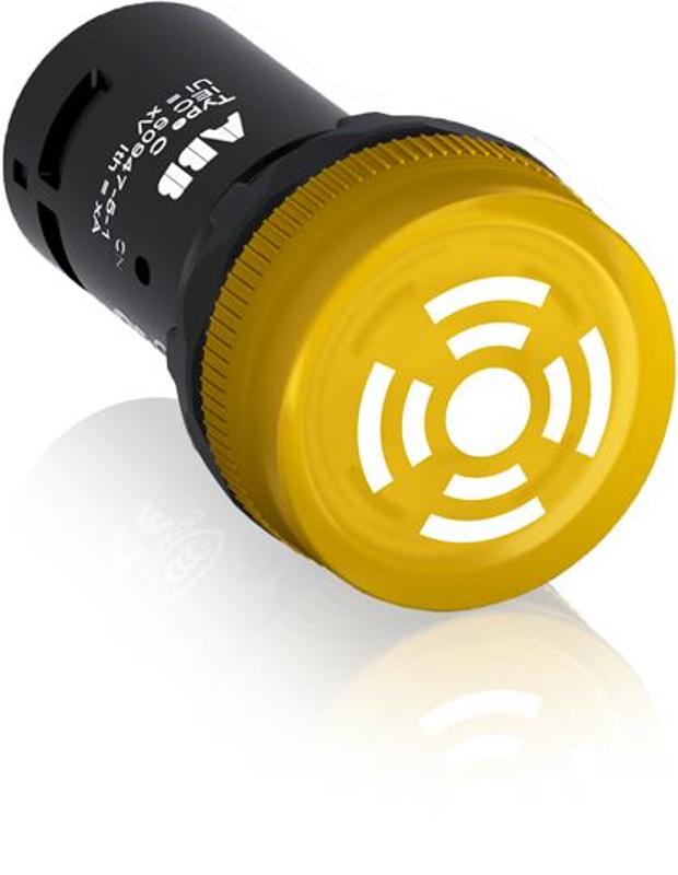 Зуммер CB1-613Y с пульсирующим сигналом, с подсветкой, жёлтый, 230 В AC|1SFA619600R6133| ABB — ABB
