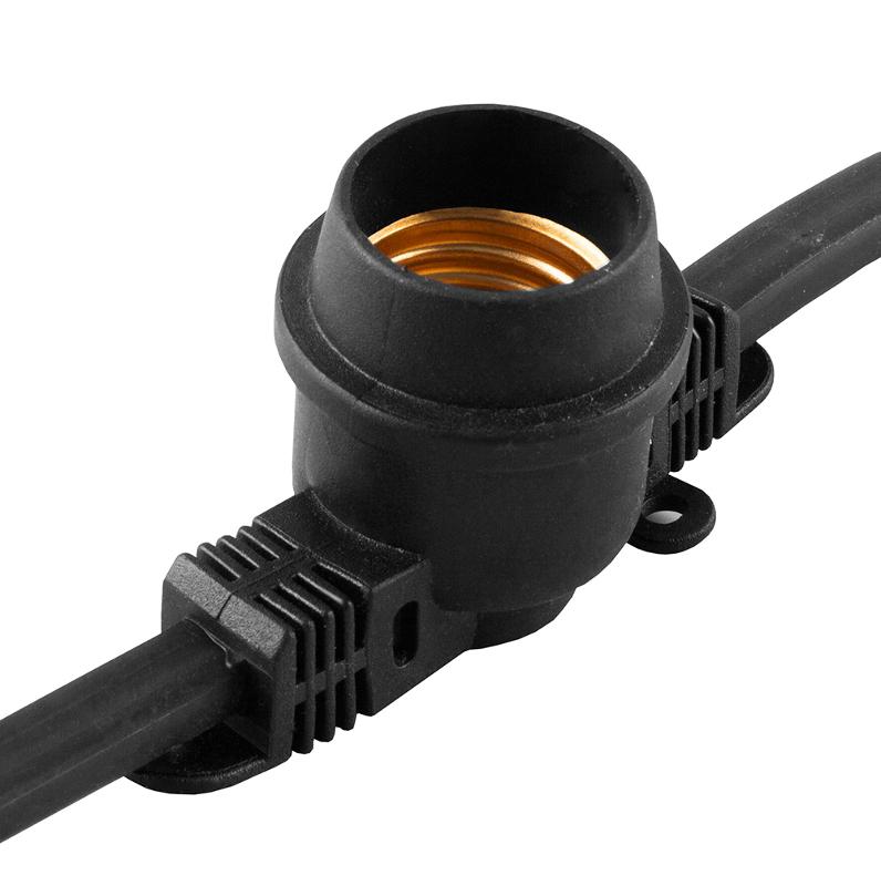 Гирлянда CL50-50 Белт-лайт 230V черный IP65 50м | 29881 | Feron — миниатюра 2