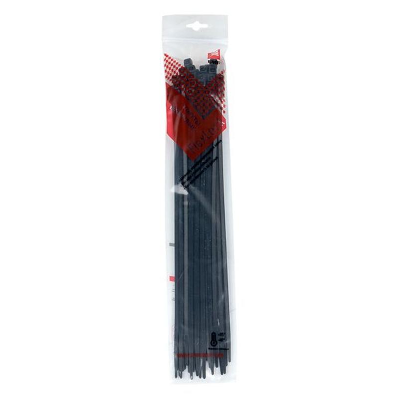 Хомут P6.6 стандартный (ч), 4.8x300 (50шт) FlexLock PROxima | plc-fl-ctsb-4.8x300-r | EKF — миниатюра 6