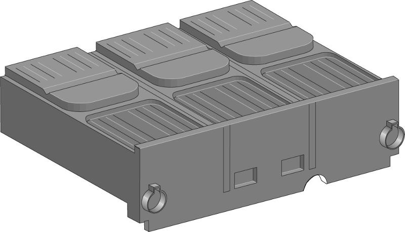 КОРОТКАЯ КЛЕММНАЯ ЗАГЛУШКА 3P (250) | SPD-STC-02 | Systeme Electric — Systeme Electric