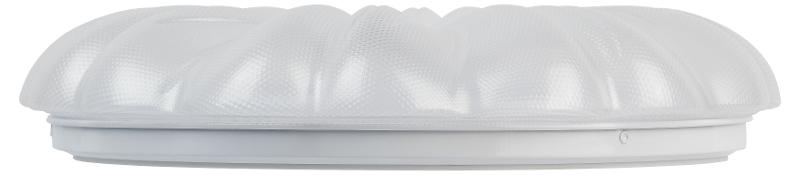 Светильник потолочный светодиодный  Классик без ДУ SPB-6 Muze 48W-5K WH+CH 5000К белый/шампань | Б0070187 | ЭРА — миниатюра 4