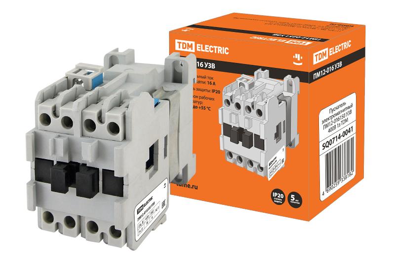 Пускатель электромагнитный ПМ12-016150 У3В 400В 1з | SQ0714-0041 | TDM — TDM ELECTRIC