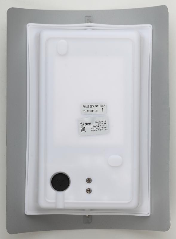 Декоративная подсветка WL24 E27 MAX40W IP44 хром/белый | Б0034623 | ЭРА — миниатюра 2