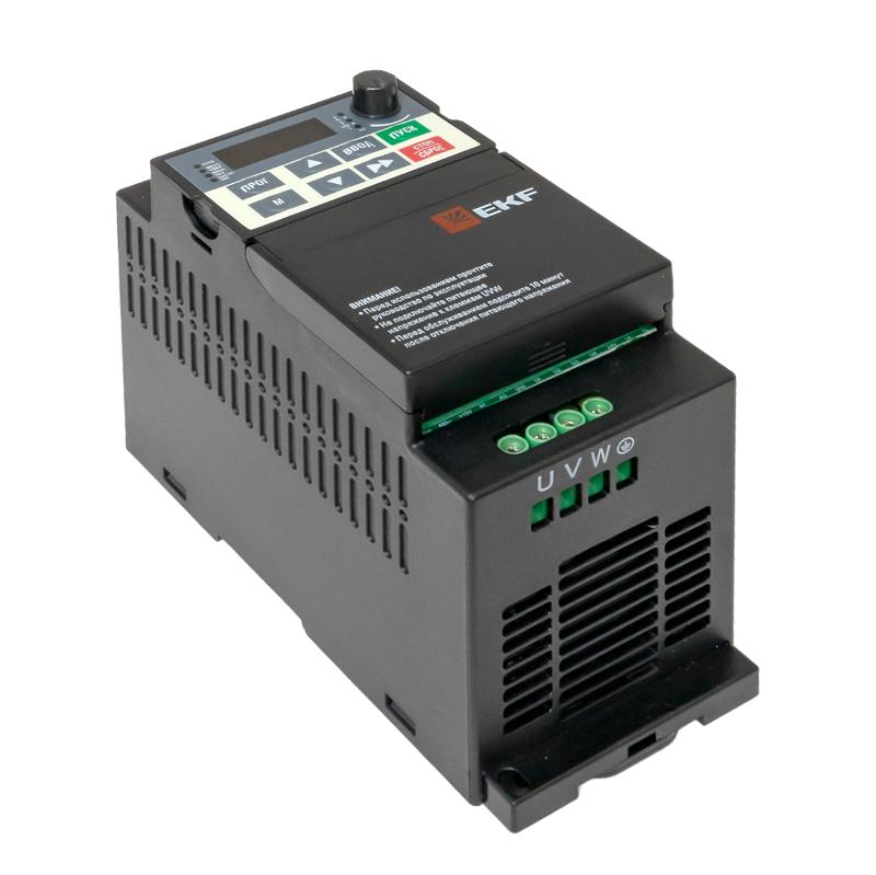 Преобразователь частоты 0,75 кВт 1х230В VECTOR-80 EKF Basic | VT80-0R7-1 | EKF — миниатюра 13