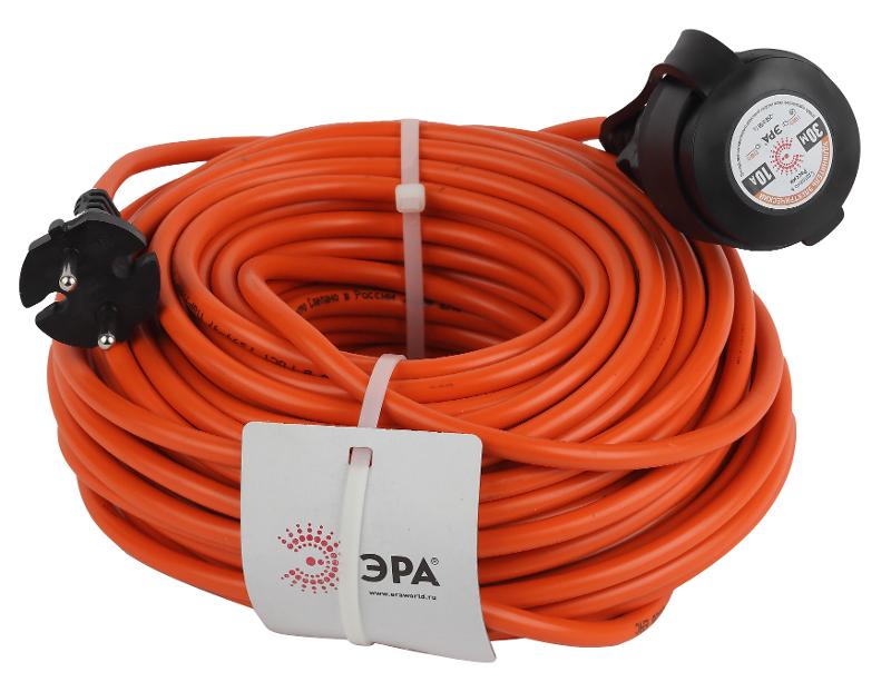 Удлинитель силовой ЭРА UPx-1-2x1-30m-IP44 в бухте б/з 30м 1 гн ПВС 2х1 | Б0046807 | ЭРА — ЭРА (Энергия света)
