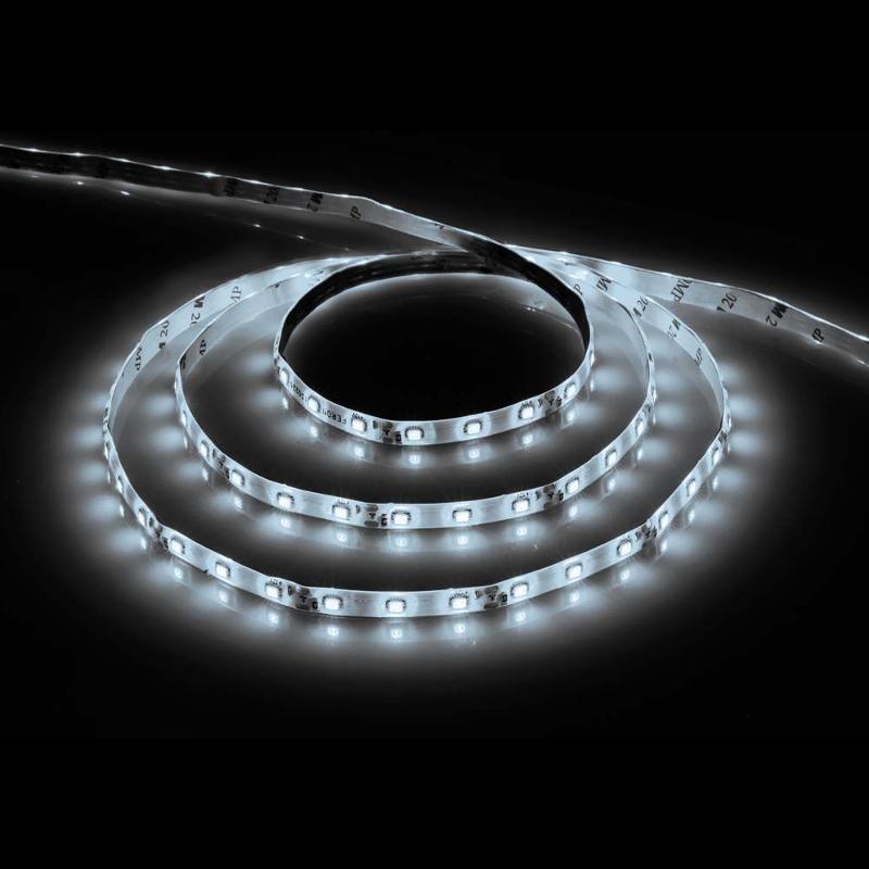 Лента светодиодная LS604/ 60SMD(2835)/м 4.8Вт/м 12V IP65 5000*8*1.8мм 6500К | 27638 | FERON — миниатюра 2
