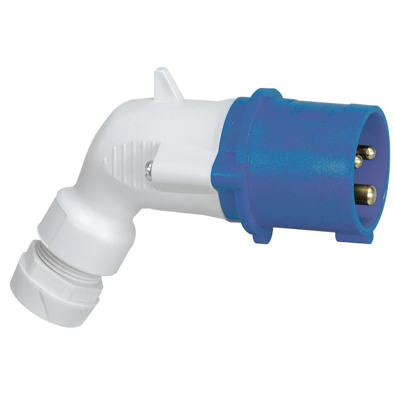 Вилка моб.угл. 16А 2К+З 230В IP44 | 056453 | Legrand — Legrand