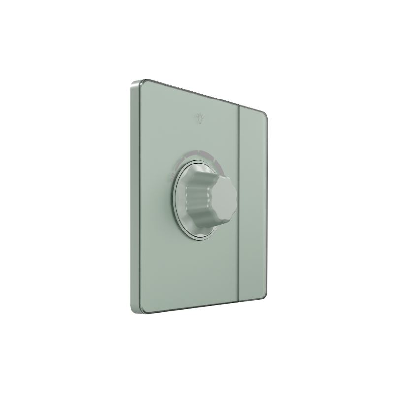 Systeme Infinity, Светорегулятор TRIAC c выключателем С/У 300Вт (250В), Таежное утро — Systeme Electric