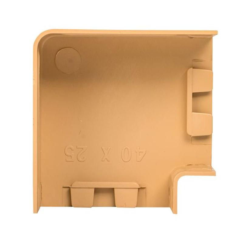 Поворот 90 гр. (40х25) (4 шт) Plast EKF PROxima   под светлое дерево|abl-40-25x4|EKF — миниатюра 5