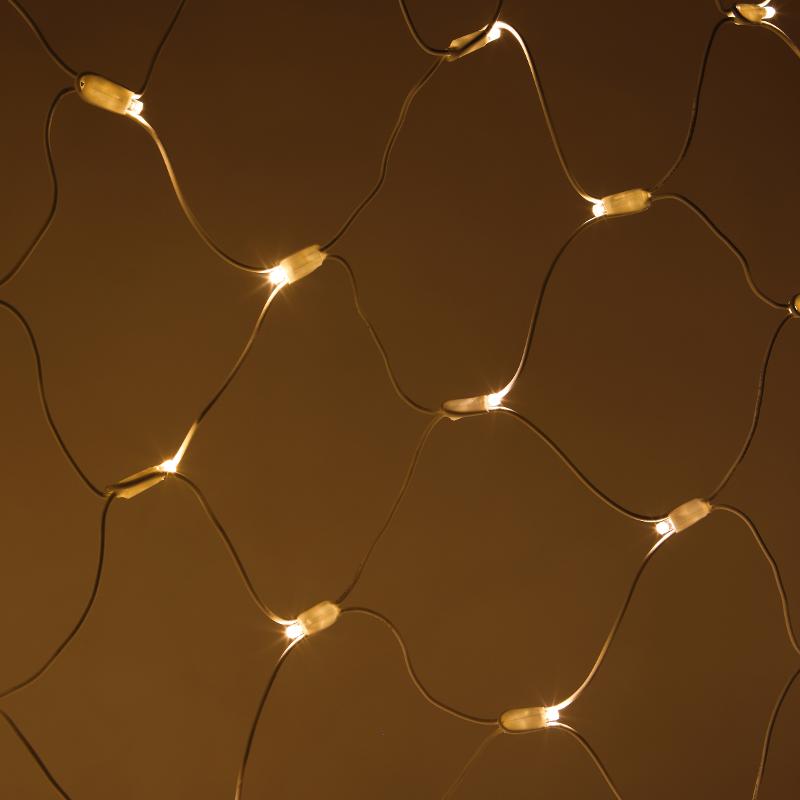 Светодиодная новогодняя гирлянда ERAPS-SKW1 нить 2x3 м тёплый белый свет 300 LED | Б0051896 | ЭРА — миниатюра 4