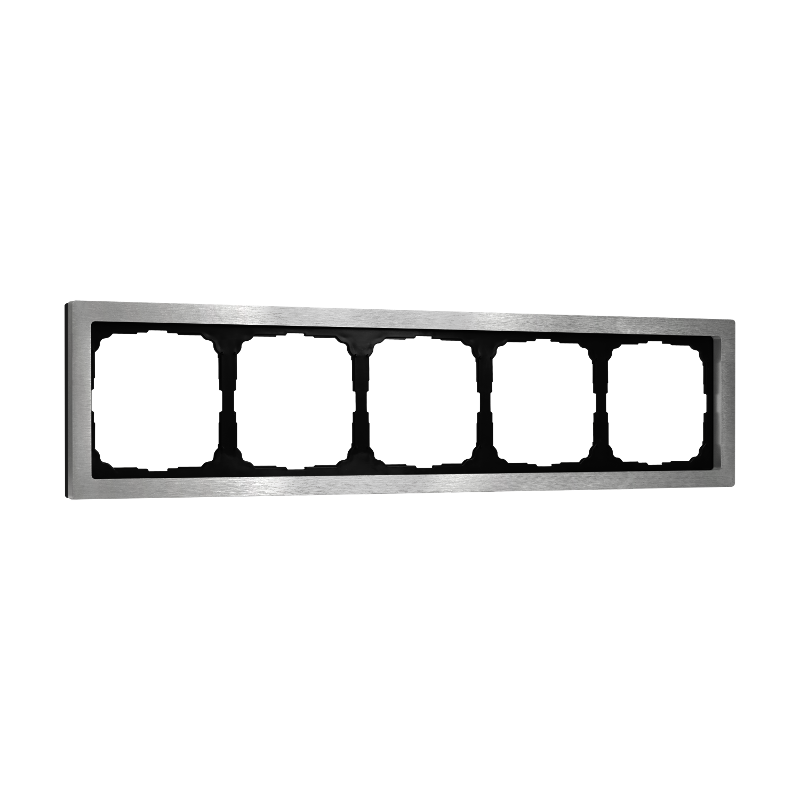 ArtGalery Pure Алюминий Рамка 5-постовая , металл | GAL312105 | SE — Systeme Electric