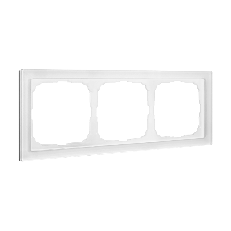 ArtGalery Pure Белый Рамка 3-постовая , органическое стекло | GAL320103 | SE — Systeme Electric