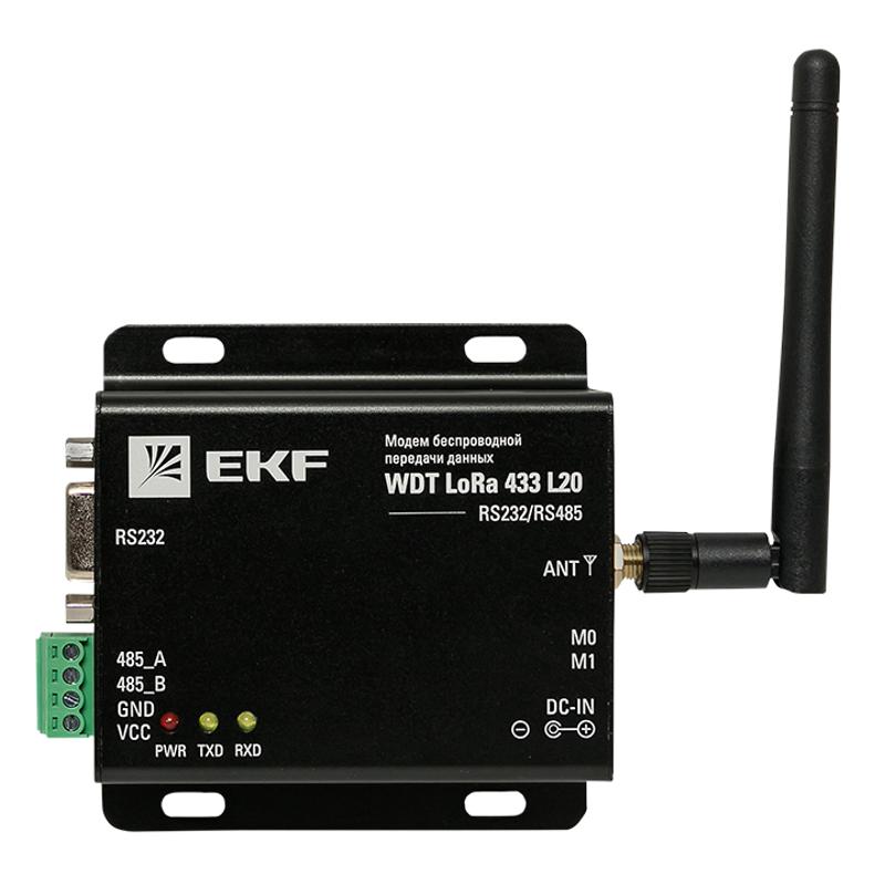 Модем беспроводной передачи данных WDT LoRa 433 L20 PROxima | wdt-L433-20 | EKF — миниатюра 4