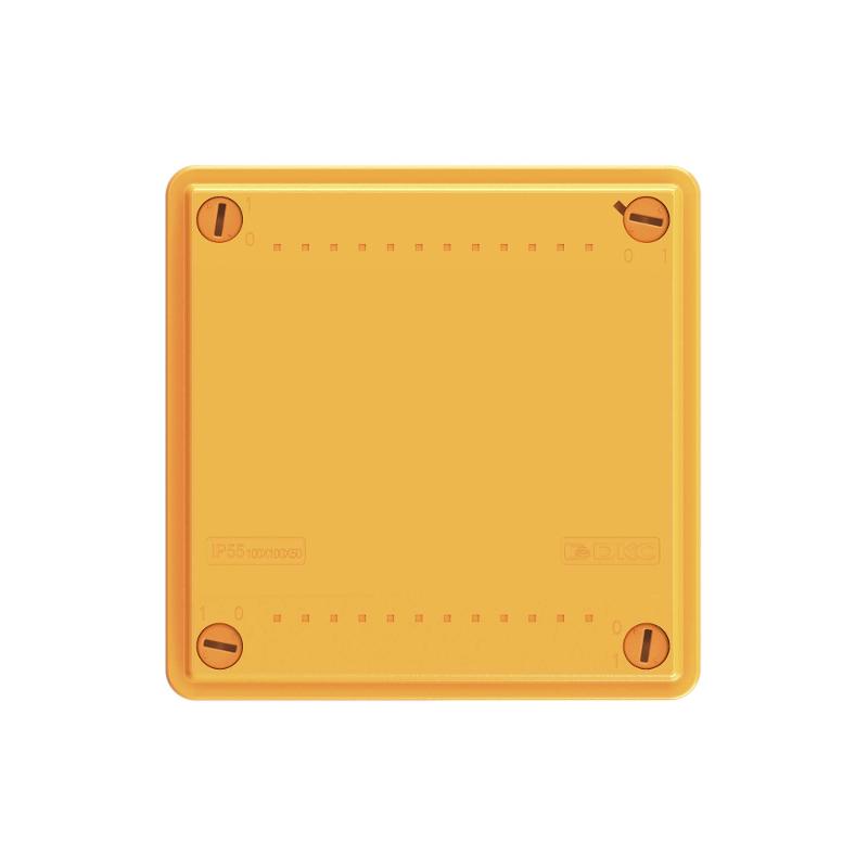 Коробка распределительная пластиковая FS огн., IP56,100х100х50мм, 5р, 450V,10A, 6мм.кв. с гладкими стенками и клеммниками | FSB10506 | DKC — миниатюра 7