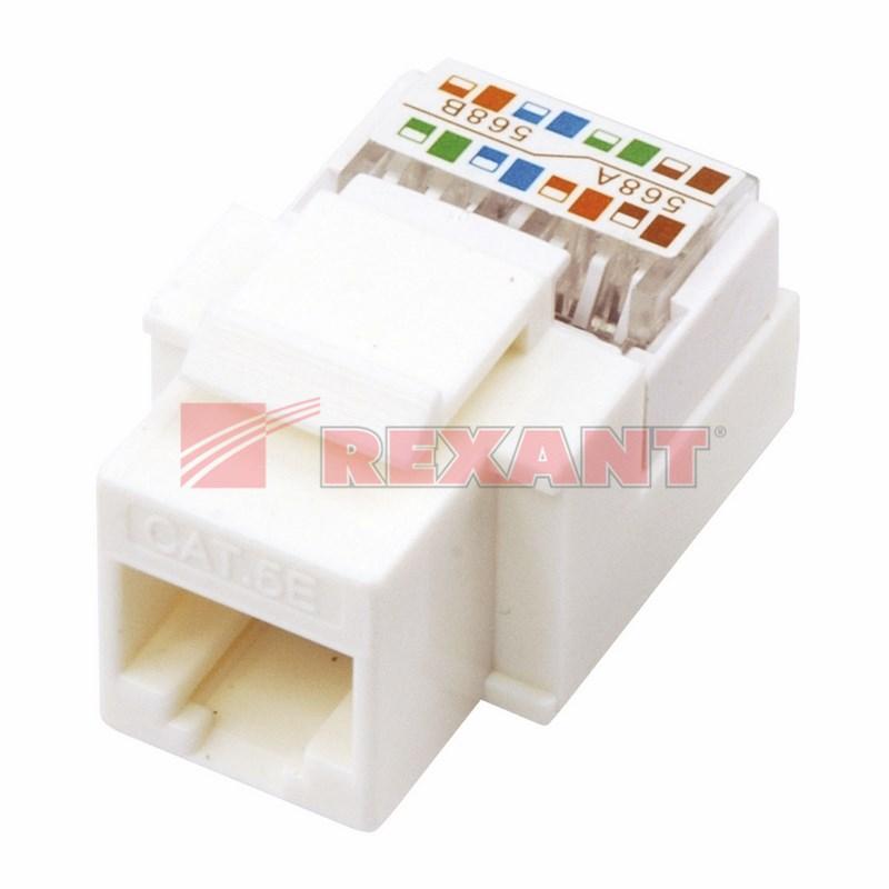 Гнездо вставка RJ-45 (Keystone Jack) CAT5e, ТИП-1 | 03-1011 | REXANT — миниатюра 3