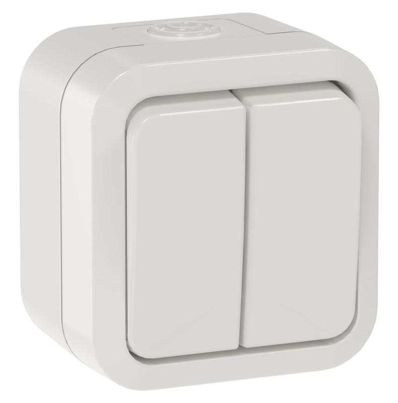 TORS Выключ. двухкл. 10А IP55 TS305 белый | TS-V20-0-10-55-K01 | IEK — IEK (ИЭК)