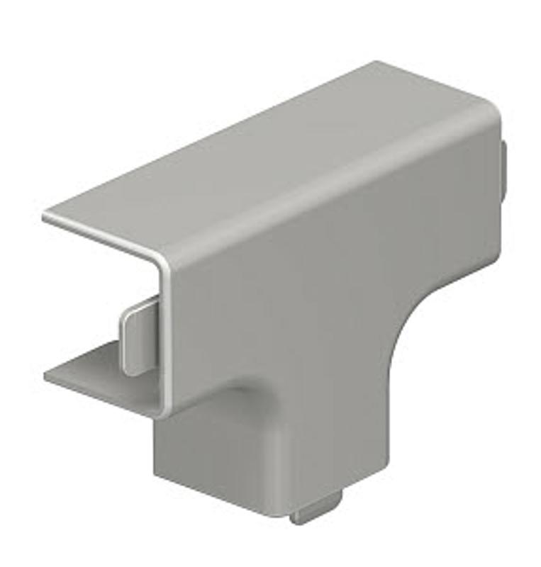 Крышка T-образной секции кабельного канала WDK 25x40 мм (ПВХ,серый) (WDK HT25040GR) | 6158501 | OBO Bettermann — миниатюра 2