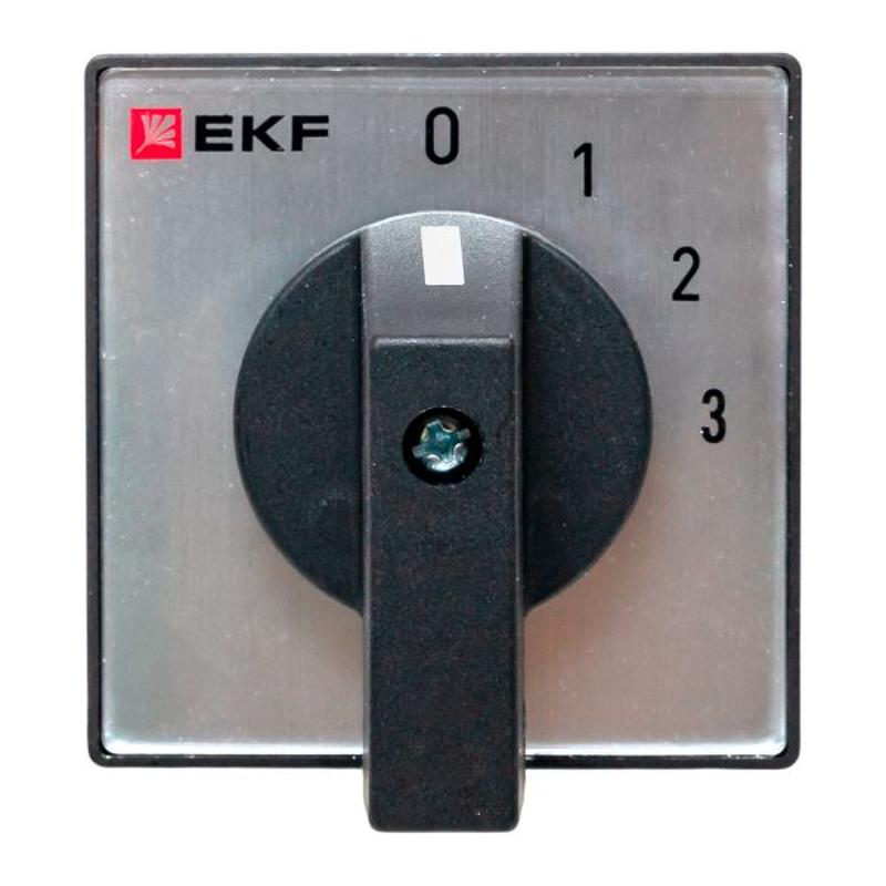 Переключатель кулачковый ПК-1-102 32А 2P «0-1-2-3» IP65 | pk-1-102-32-65 | EKF — миниатюра 2