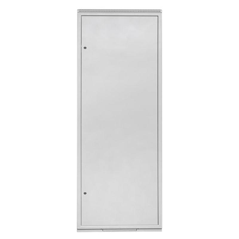 Шкаф напольный 19" TERACOM PRO 18U 600x600 мм двери стеклянная с замком-ручкой и металлическая серый |TRP-NTC-1866-41G| EKF — миниатюра 15