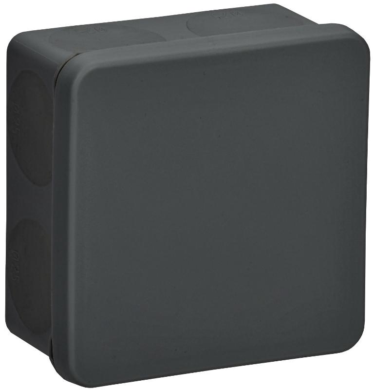 Коробка расп. КМ42435 о/п 80х80х40мм IP67 8 вв. черная | UKO21-080-080-040-K02-66 | IEK — IEK (ИЭК)