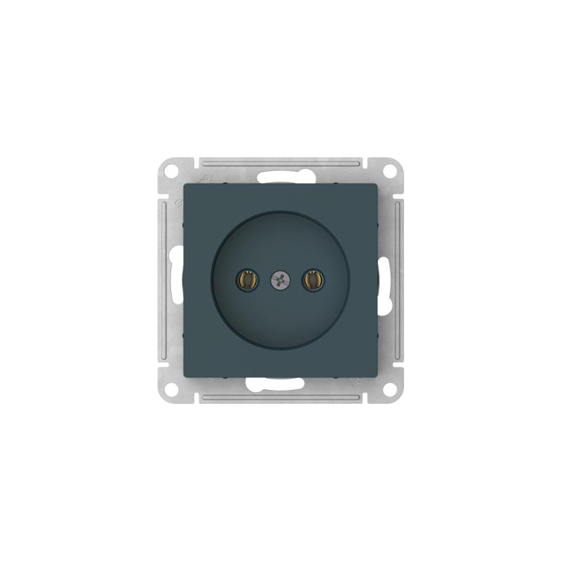 AtlasDesign Изумруд Розетка без заземления без шторок, 16А, механизм, быстрозажимные клеммы | ATN000841S | SE — миниатюра 5