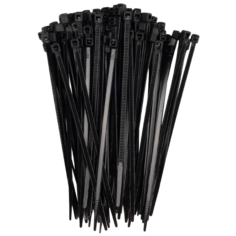 Кабельный коннектор PCT 2,5x100-100BL PA6.6 (100 шт/уп) | .5054332 | Jazzway — Jazzway