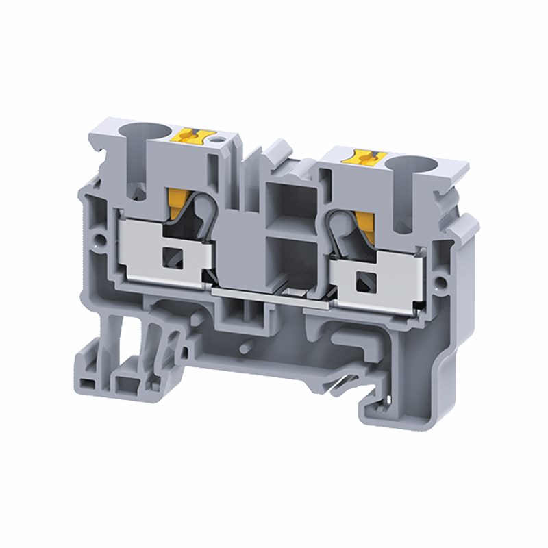 Клемма проходная push-in OptiClip CP-10-I-57A-(0,5-10)-серый | 331842 | КЭАЗ — КЭАЗ (Курский электроаппаратный завод)