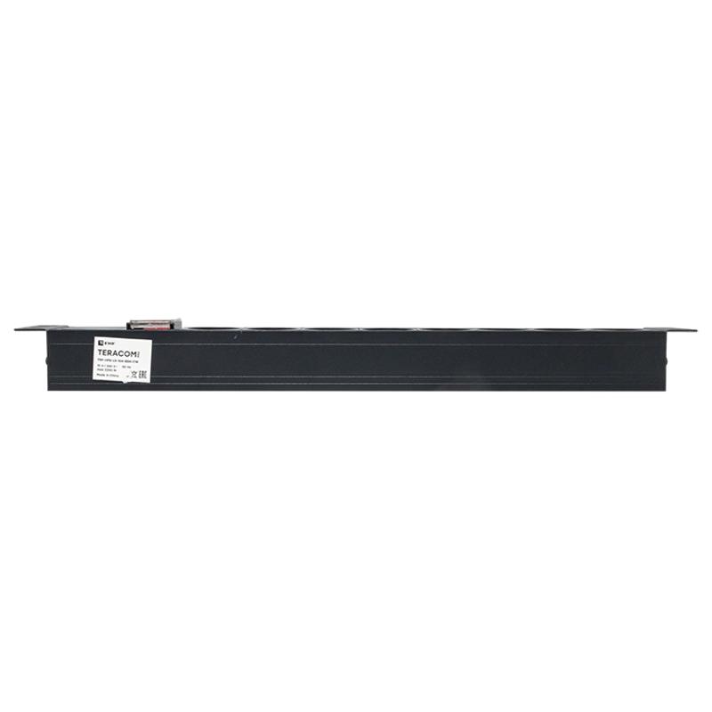 Блок розеток PDU TERACOM PRO 19" 1U 10А/250В 8 розеток Schuko с выключателем разъем C14 | TRP-HPD-LS-10A-8SH-C14 | EKF — миниатюра 7
