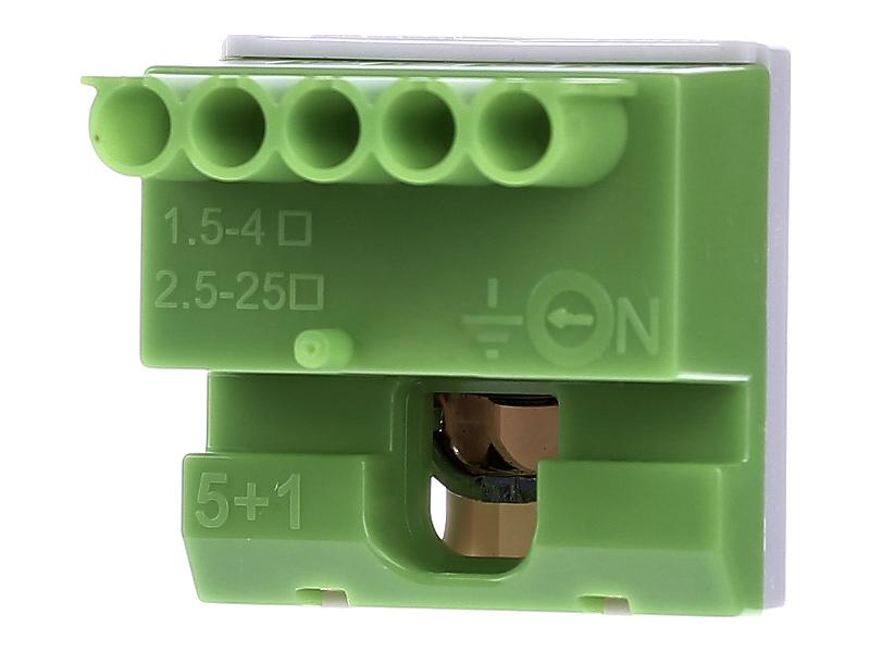 Клеммник самозажимной PE 5x4+1x25мм ZK51G|1SPE007715F9712| ABB — миниатюра 2