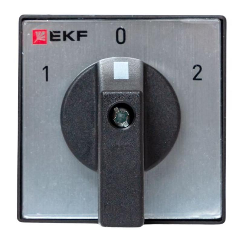 Переключатель кулачковый ПК-1-21 25А 1P «1-0-2» IP65 | pk-1-21-25-65 | EKF — миниатюра 2
