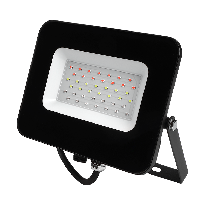 Прожектор светодиодный PFL- 30W RGB BL IP65 Прожектор ЧЕРНЫЙ | .5016408 | Jazzway — Jazzway