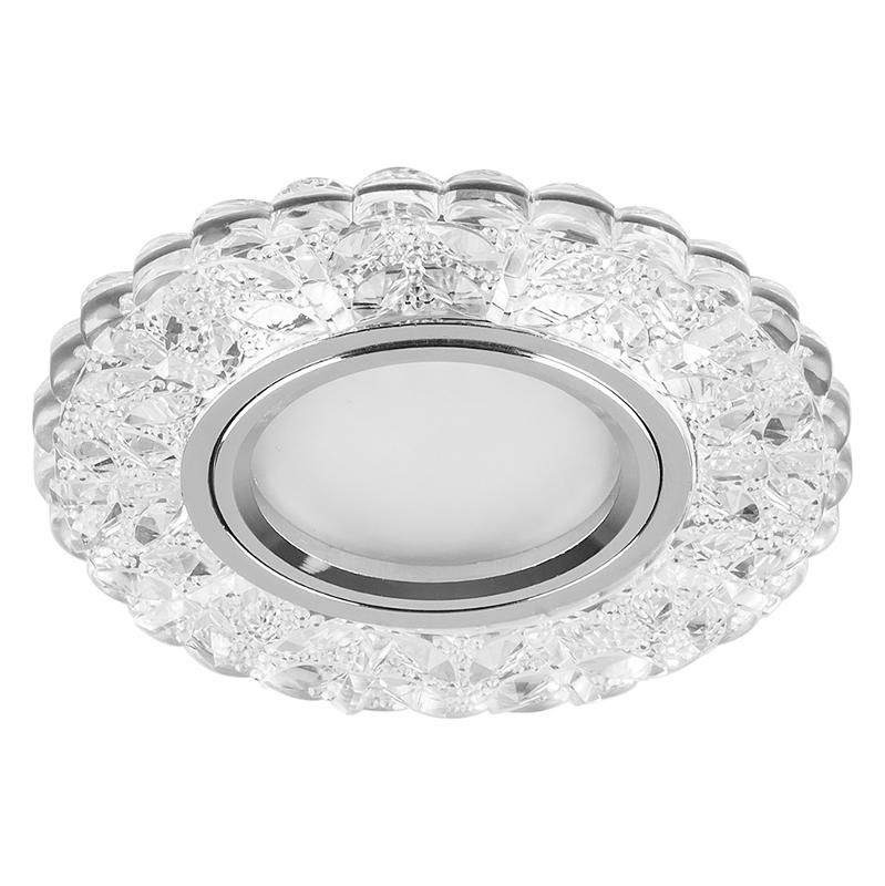 Светильник встраиваемый с белой LED подсветкой CD939 потолочный MR16 G5.3 прозрачный | 29472 | Feron — Feron