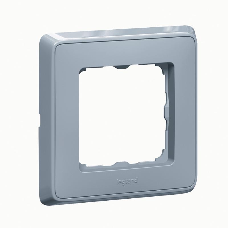 Cariva DIY Рамка 1 пост жемчужно-серый | 695966 | Legrand — Legrand
