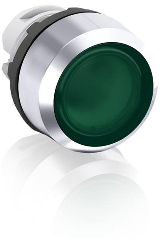 Кнопка MP1-31G зеленая (только корпус) с подсветкой без фиксации|1SFA611100R3102| ABB — ABB