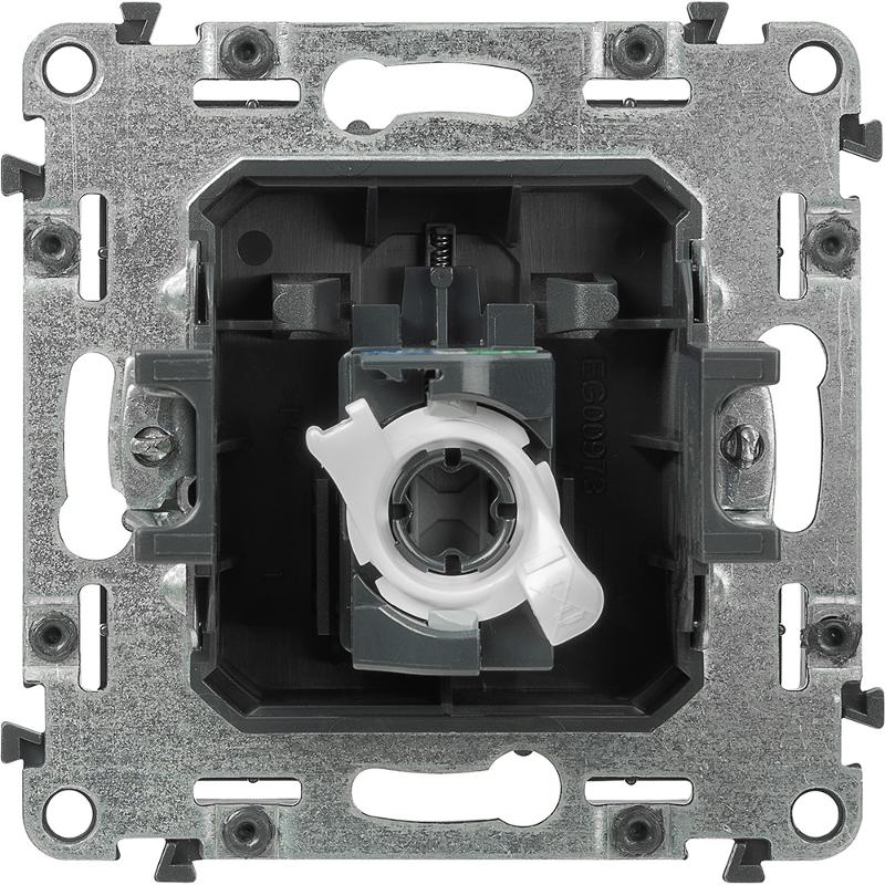 Valena ALLURE DIY Антрацит Розетка комп(RJ45) 1-ая 5 кат UTP — миниатюра 3
