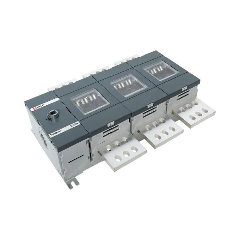 Рубильник 2000A 3P без рукоятки управления TwinBlock | tb-s-2000-3p | EKF — миниатюра 6