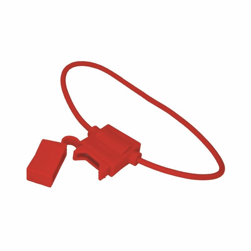 Держатель предохранителя типа Cтандарт прямоугольный красный | 16-0421-4 | REXANT — REXANT