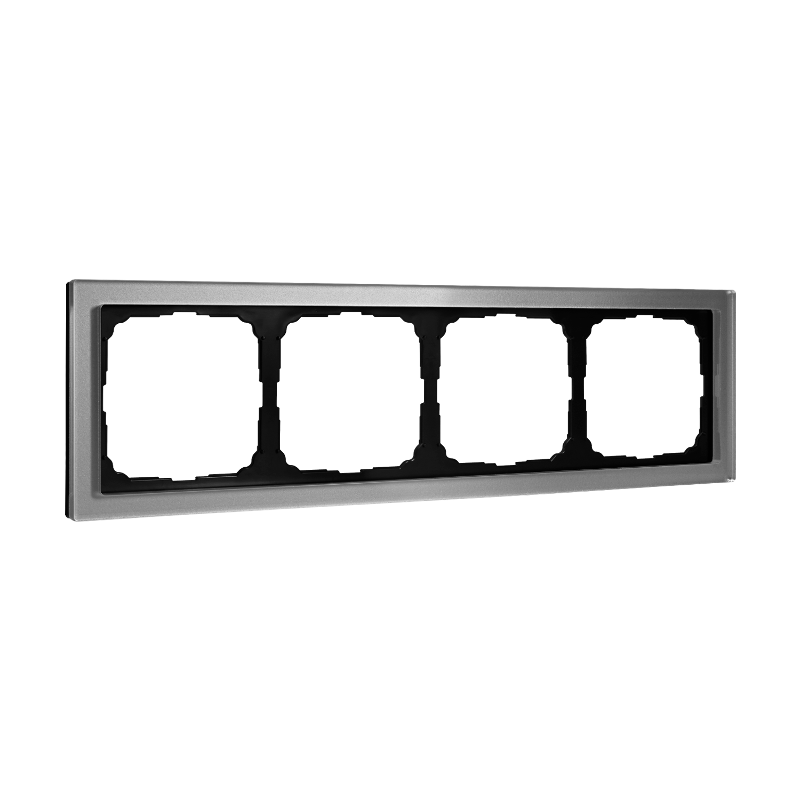 ArtGalery Pure Алюминий Рамка 4-постовая , органическое стекло | GAL320304 | SE — Systeme Electric