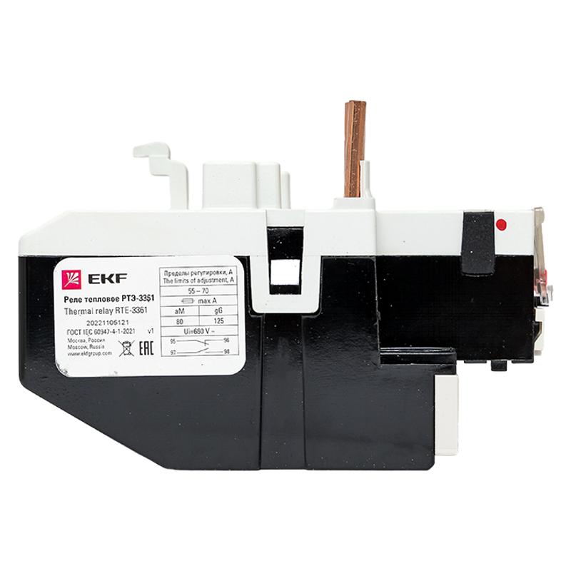 Реле тепловое РТЭ-3361 55-70А EKF PROxima | rel-3361-55-70 | EKF — миниатюра 6