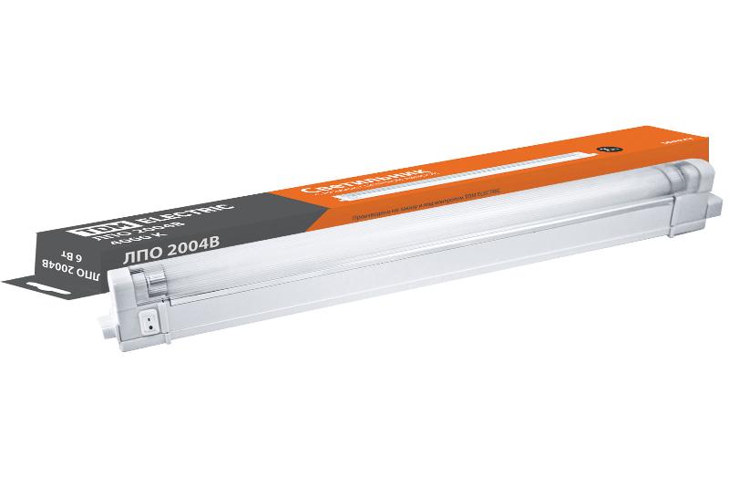 Светильник ЛПО2004В 6 Вт 230В T4/G5 4000К | SQ0327-0023 | TDM — TDM ELECTRIC