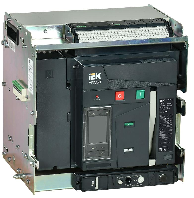 ARMAT Возд. авт. выкл. выдв. 4P A 66кА 800А TT с акс. | AR-ACB-4VA-066-0800A-TTCF | IEK — фото 1 | Sento