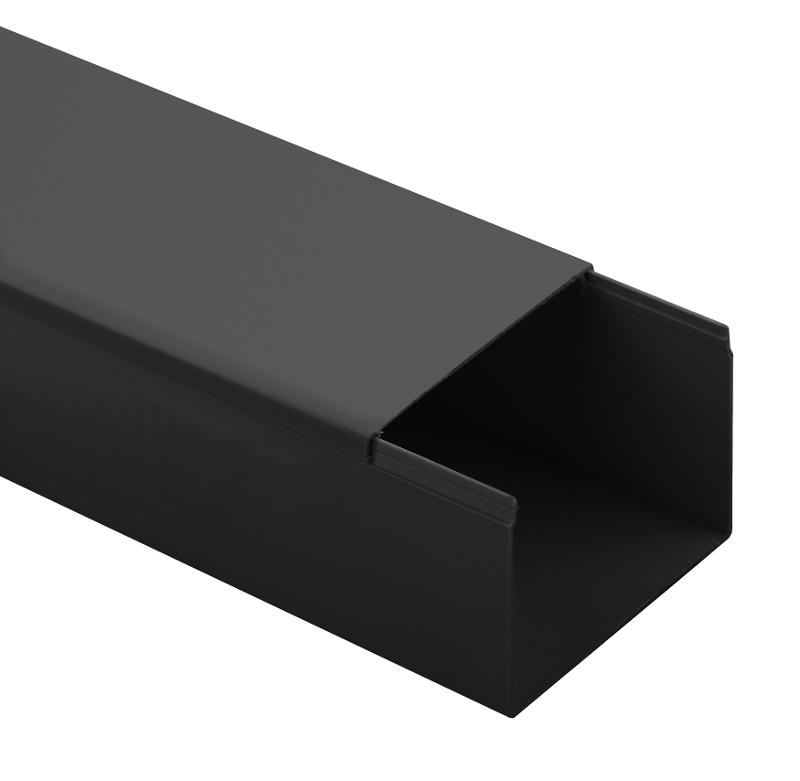 Кабель-канал ЭРА KK-B-80-40 80x40 черный 12м | Б0061658 | ЭРА — ЭРА (Энергия света)