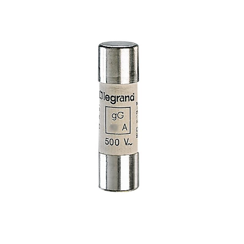 Предохранитель промышленный цилиндрический gG 14x51 16а 500В с бойком | 014516 | Legrand — Legrand