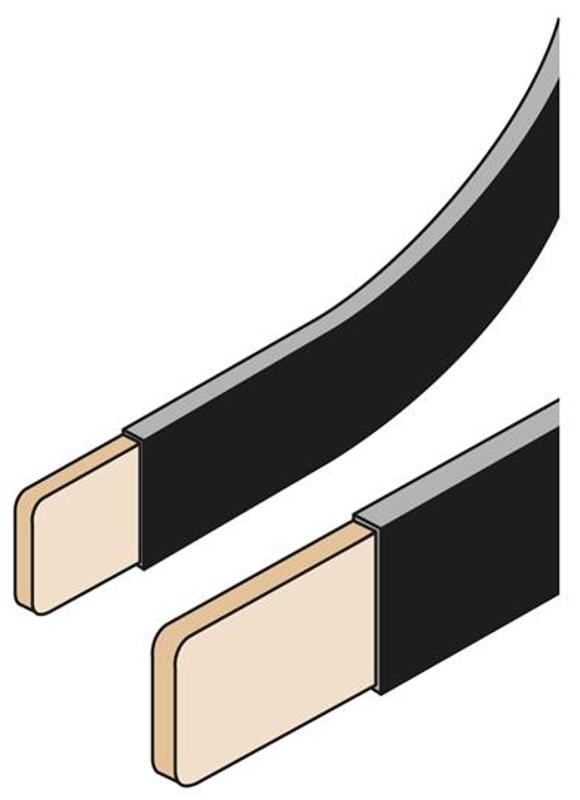 Шина медная гибкая 50x10мм 1250A l=2м (2шт) | BF8002 | ABB — ABB
