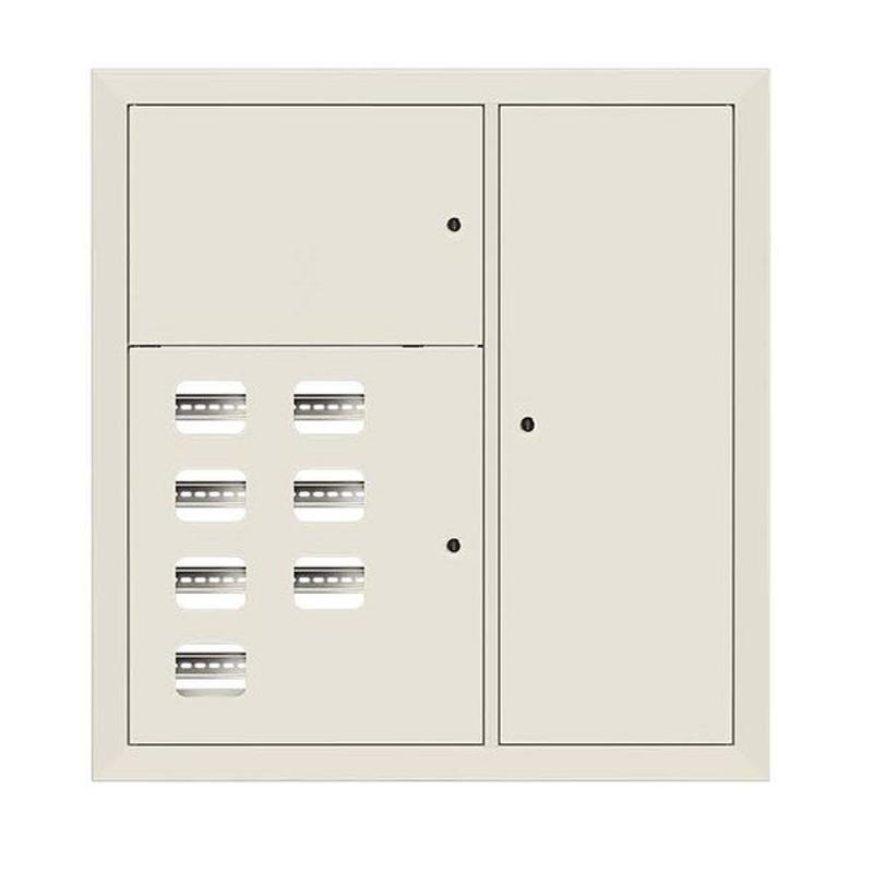 Щит этажный 7 кв. RAL9001 (1000х950х150)  Basic |mb28-v-7-r9001| EKF — фото 1 | Sento