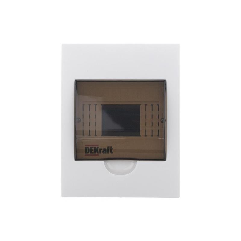 Корпус пластиковый встраиваемый 6 модулей, IP41, ЩРВ-П-6 | 31002DEK | DEKraft — миниатюра 4