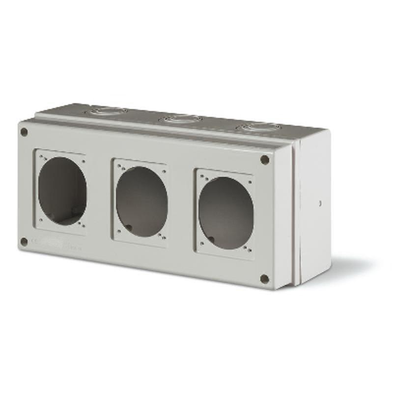 Корпус на 3 поста  с основанием 70х87 мм. Тип M150 | DIS6721300 | DKC — DKC (ДКС)