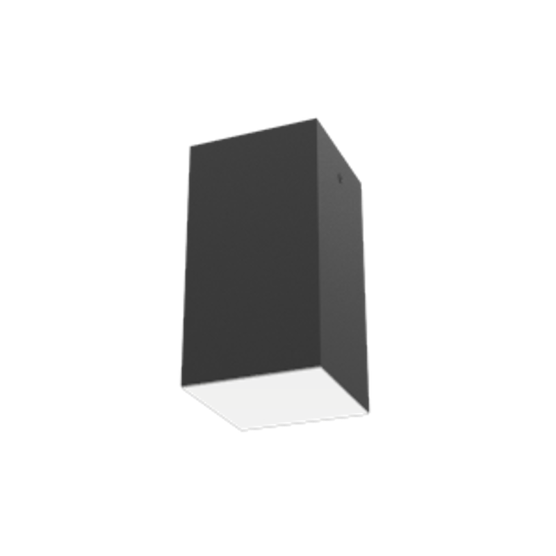 Светодиодный светильник DL-Box накладной 12 Вт 3000 К 90x90x170 мм RAL9005 черный муар с рассеивателем опал | V1-R0-90817-20000-2001230 | VARTON — VARTON